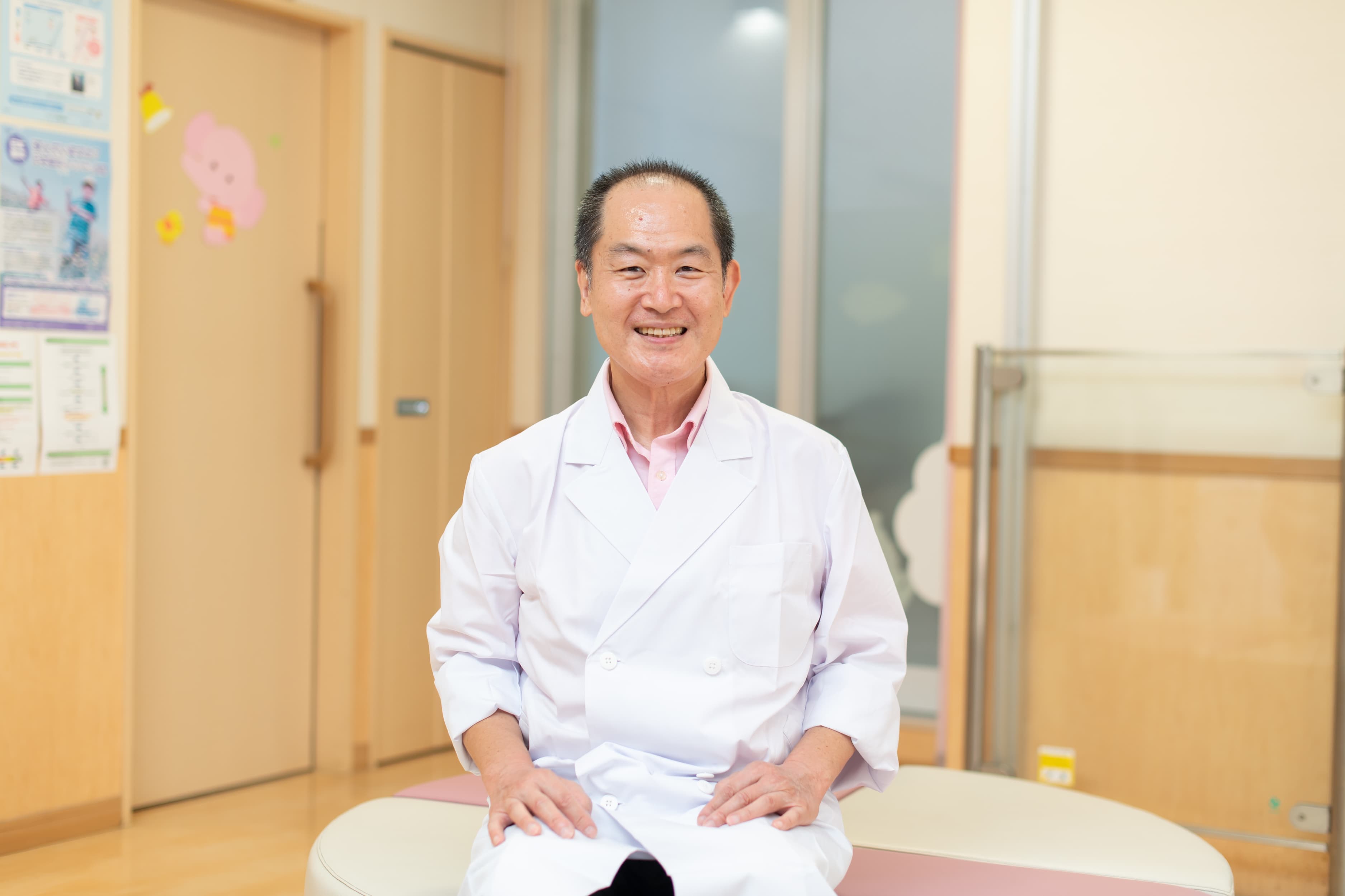 「子どもたちの笑顔が癒やし」。小児を中心に幅広い世代に寄り添う